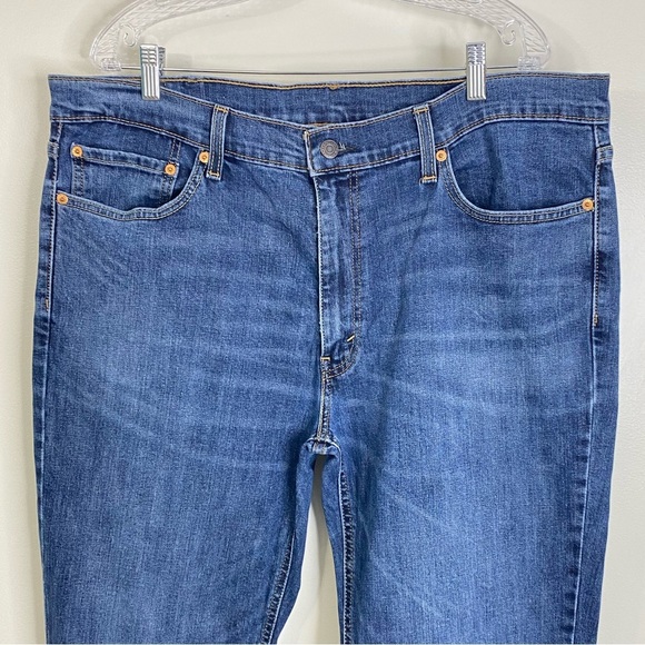 LEVI STRAUSS & CO. 541 MENS BLUE JEANS ZIP CLOSURE 99% COTTON 38W, 34L - Picture 5 of 16